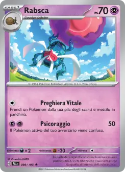 Rabsca, Evoluzioni a Paldea No. 099 Holo