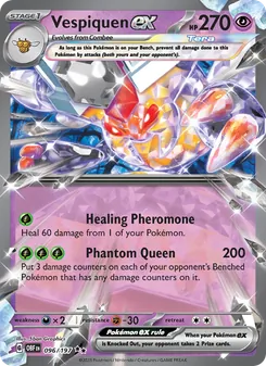 Vespiquen ex, Obsidian Flames Nº 096 Holo