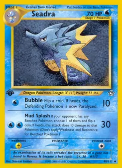 Seadra, Neo Genesis No. 48 Normal