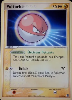 Voltorbe, EX Rouge Feu & Vert Feuille No. 85 Normal