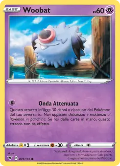 Woobat, Voltaggio Sfolgorante No. 73 Normal