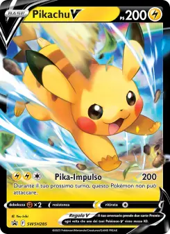 Pikachu V, SPSC Promo No. SWSH285 Normal