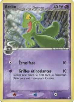 Arcko δ, EX Gardiens de Cristal No. 68 Normal