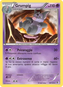 Grumpig, Confini Varcati No. 60 Normal