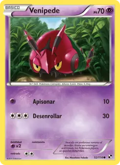 Venipede, Negro y Blanco No. 52 Normal