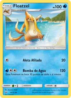 Floatzel, Leyendas Luminosas No. 23 Normal