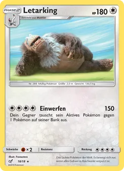 Letarking, Meisterdetektiv Pikachu No. 18 Normal