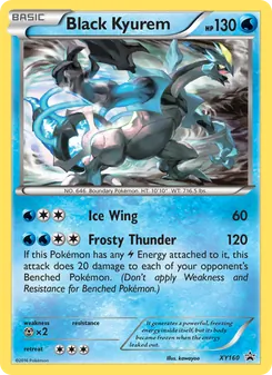 Black Kyurem, XY Black Star Promos No. XY160 Normal