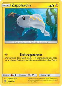 Zapplardin, Bund der Gleichgesinnten No. 64 Normal