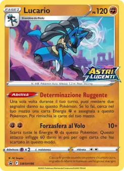 Lucario, SPSC Promo No. SWSH186 Normal