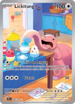 Lickitung, Fuerzas Temporales No. 180 Holo