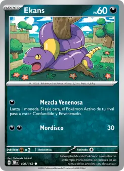 Ekans, Fuerzas Temporales Nº 100 Normal