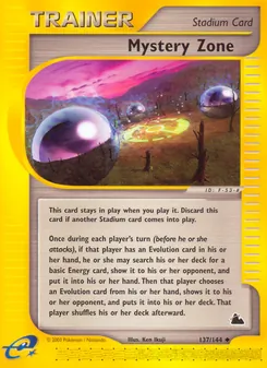 Mystery Zone, Skyridge No. 137 Normal