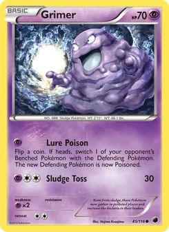 Grimer, Plasma Freeze Nº 45 Normal