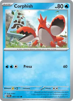 Corphish, Crepuscolo Mascherato Nº 047 Normal