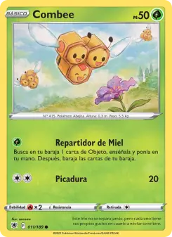 Combee, Resplandor Astral No. 011 Normal