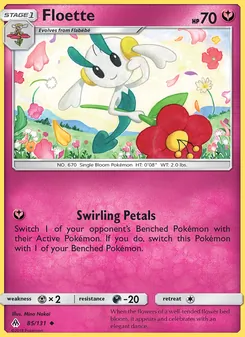 Floette, Forbidden Light Nº 85 Normal