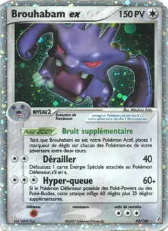 Brouhabam ex, EX Gardiens de Cristal Nº 92 Holo
