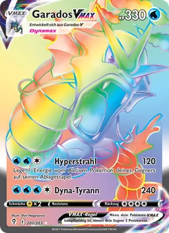 Garados VMAX, Drachenwandel Nº 207 Holo