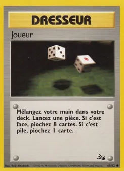 Joueur, Fossile Nº 60 Normal
