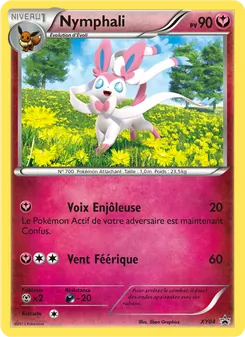 Nymphali, Promo XY Nº XY04 Normal