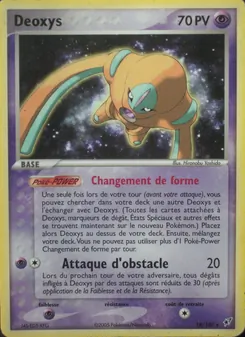 Deoxys, EX Deoxys Nº 18 Normal