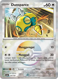 Dunsparce, Festival Terastal ex No. 129 Normal