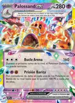Palossand ex, Chispas Fulgurantes No. 091 Holo