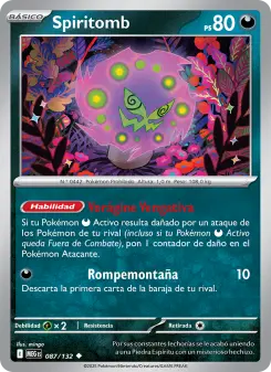 Spiritomb, Megaevolución Nº 087 Normal