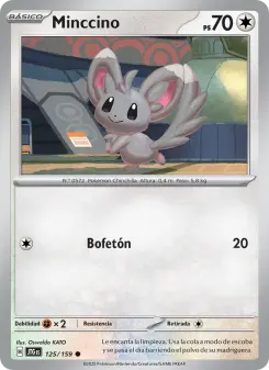 Minccino, Juntos de Aventuras No. 125 Normal