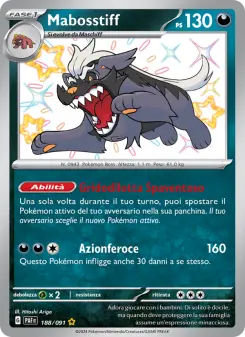 Mabosstiff, Destino di Paldea No. 188 Holo