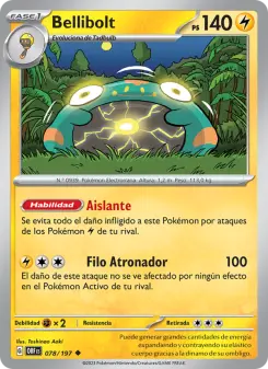 Bellibolt, Llamas Obsidianas No. 078 Normal