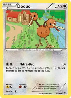 Doduo, Tempète Plasma No. 99 Normal