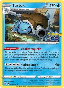 Turtok, Pokémon GO No. 017 Holo