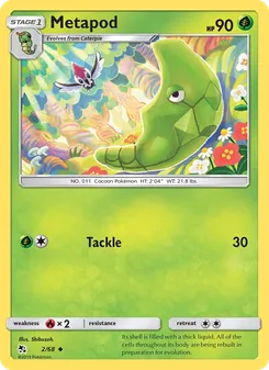 Metapod, Hidden Fates No. 2