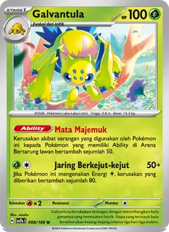 Galvantula, Bimbingan Rasi No. 008 Normal