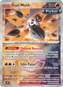 Iron Moth, Festival Terastal ex No. 024 Normal