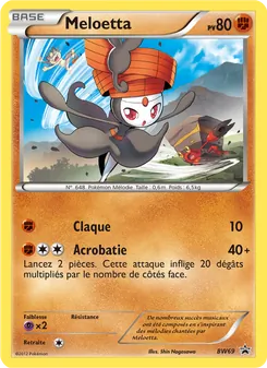 Meloetta, Promo BW No. BW69 Normal