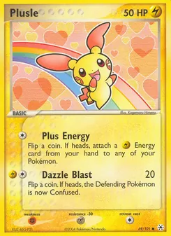 Plusle, Hidden Legends No. 69 Normal