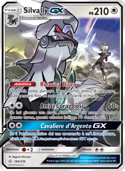 Silvally GX, Eclissi Cosmica Nº 184 Normal