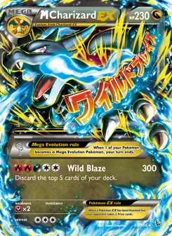 M Charizard EX, Flashfire Nº 69 Normal