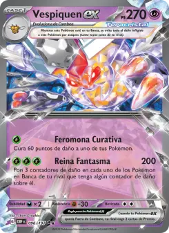 Vespiquen ex, Llamas Obsidianas Nº 096 Holo