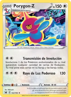 Porygon-Z, Origen Perdido No. 142 Normal
