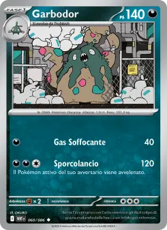 Garbodor, Fuoco Bianco Nº 060 Normal