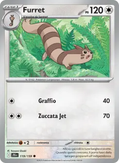Furret, Avventure Insieme Nº 119 Normal