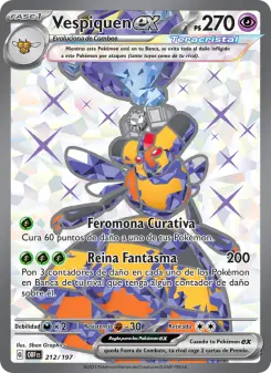 Vespiquen ex, Llamas Obsidianas Nº 212 Holo