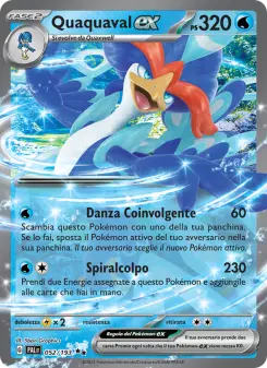 Quaquaval-ex, Evoluzioni a Paldea No. 052 Holo
