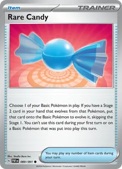 Rare Candy, Paldean Fates No. 089 Normal