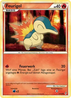 Feurigel, Ruf der Legenden Nº 55 Normal