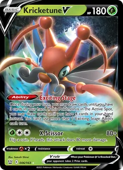 Kricketune V, Battle Styles No. 6